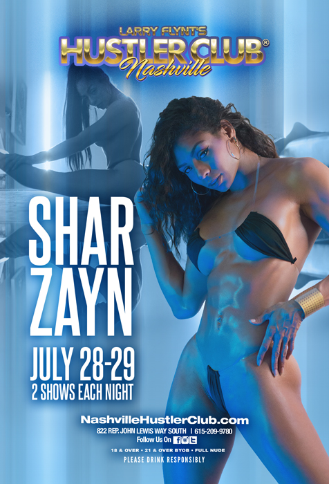 Featuring Shar Zayn July 28th - 29th